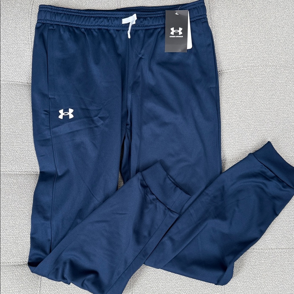 Under Armour Youth Navy Blue Joggers